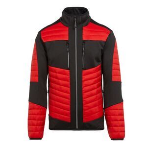 Regatta Professional Mens Thermal Hybrid Jacket / Classic Red/Black